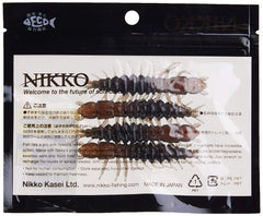 NIKKO Hellgrammite 3in jig-head ready use attracts bites on jig heads.