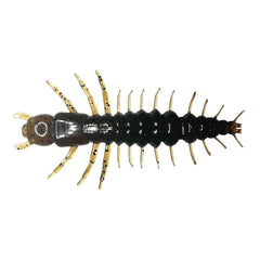 NIKKO Hellgrammite 4.25-inch Green Pumpkin 631 lure for lifelike bass action