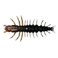 NIKKO Hellgrammite 4.25 inch lure with jointed abdomen for realistic action