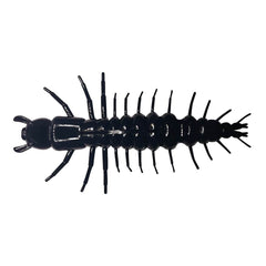 NIKKO Hellgrammite 4.25-inch Obsidian 632 lure with floating action and durability