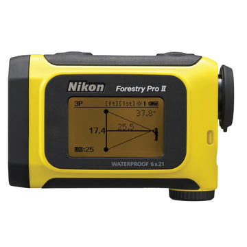 Nikon Forestry Pro II built to endure wet conditions with waterproof and fogproof design