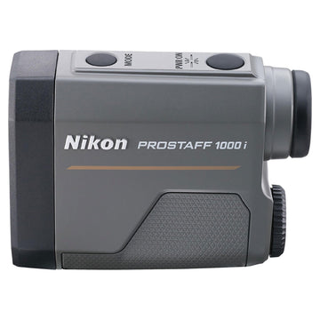 Nikon PROSTAFF 1000i compact design fits easily in a pocket