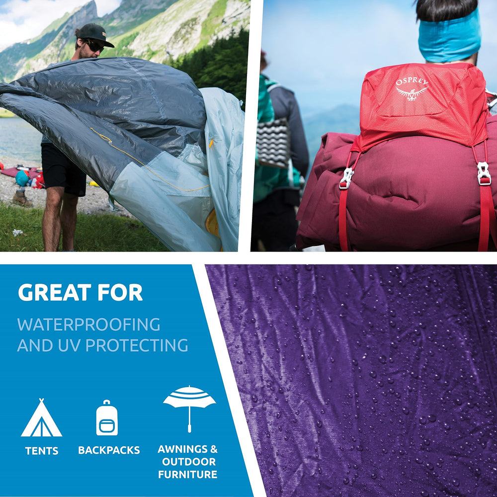 Sun icon highlights UV protection from Nikwax Solarproof.
