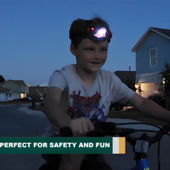 Niovexium headlamp with adjustable band fits kids and adults for comfort