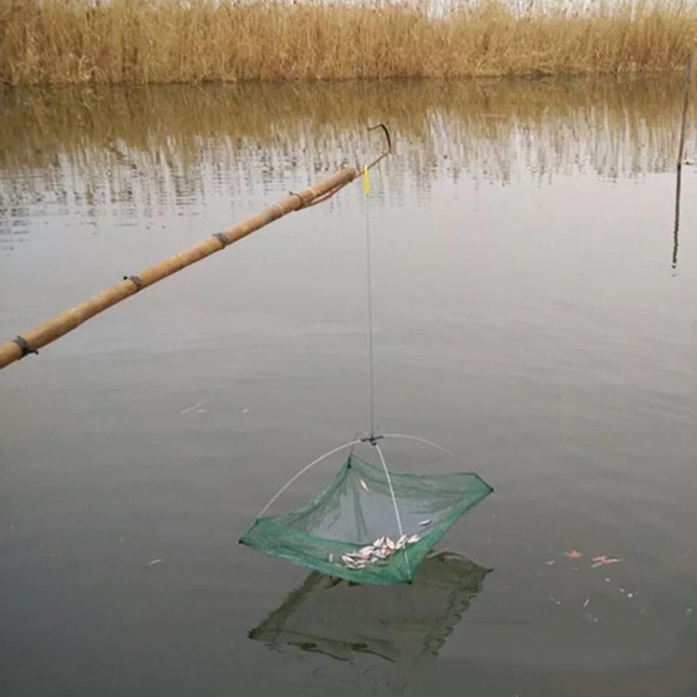 Nirelief foldable net with a draw handle for simple setup.