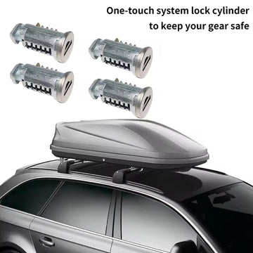 Nirelief sturdy pack including 4 lock cores and 3 keys for convenience