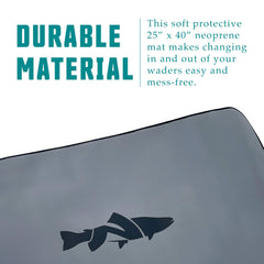 NIRVANA ON THE FLY neoprene texture close-up highlights padding and grip