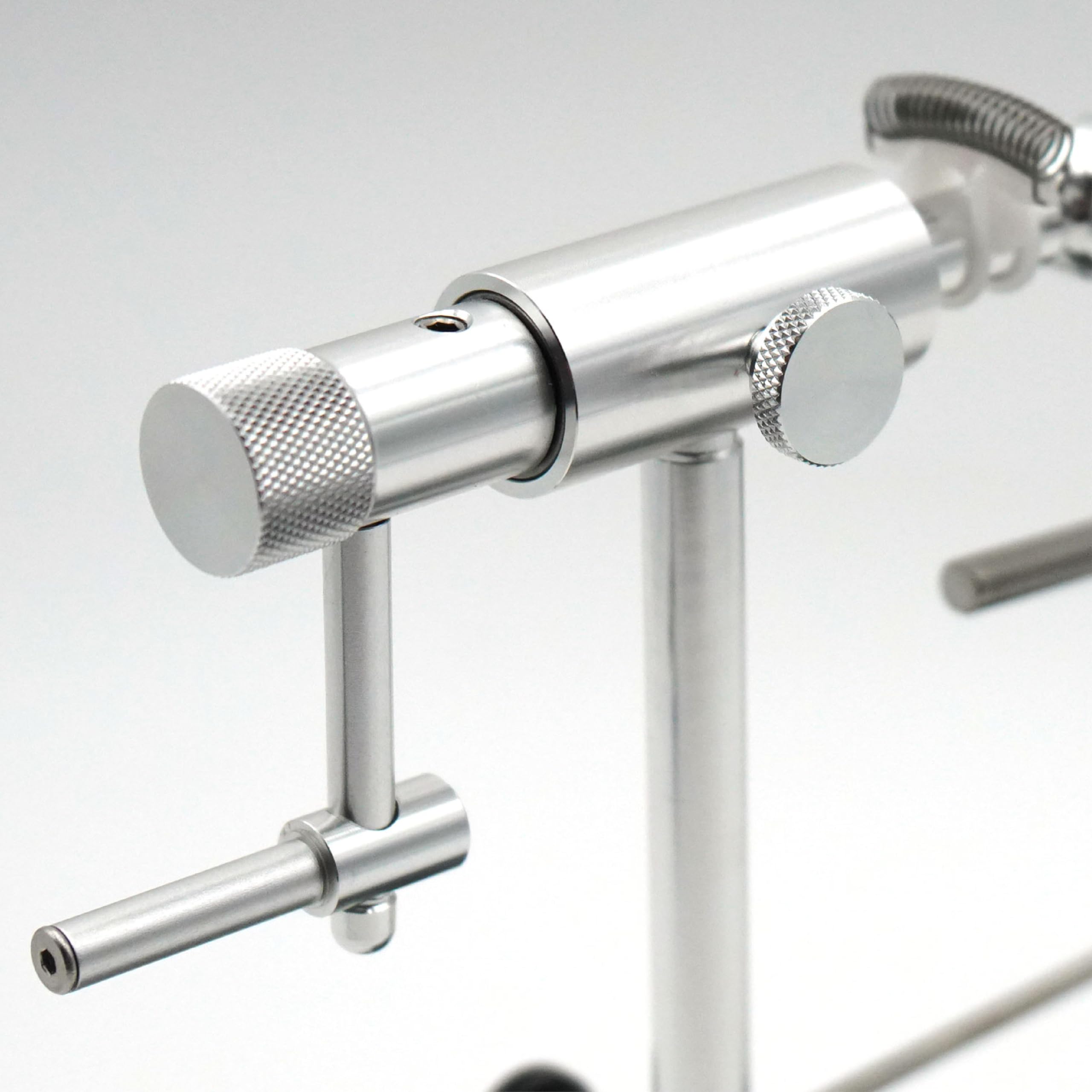 Nirvana V2 rotary vise wide hook size range for versatile tying.