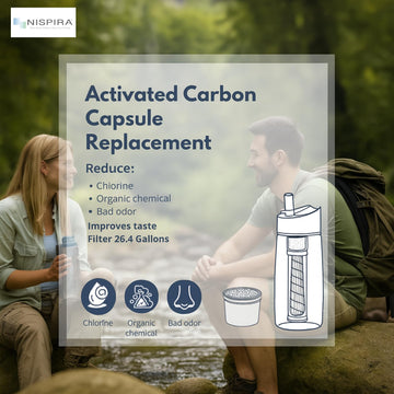 Nispira filter installation is quick, enabling easy replacements.