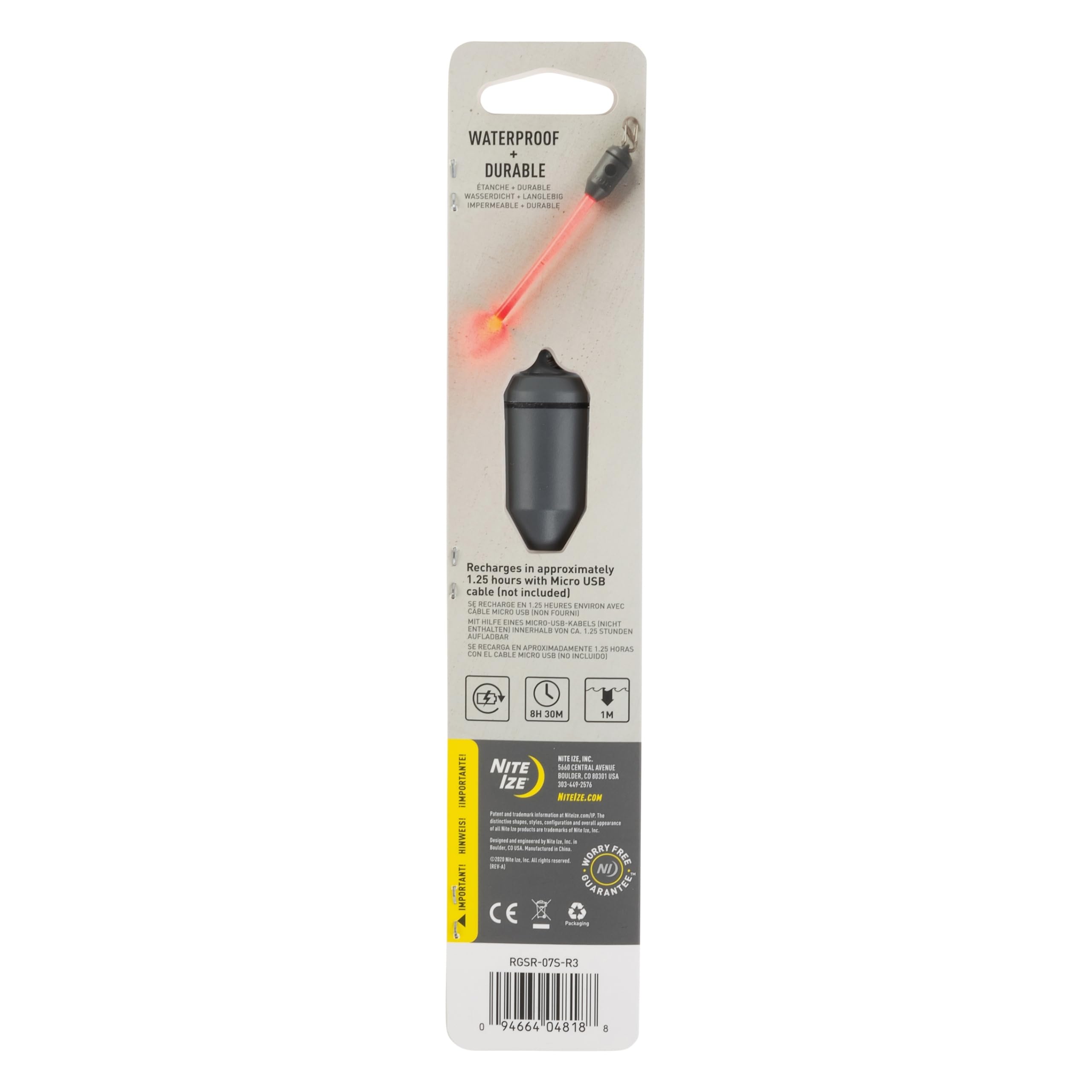 Nite Ize Glow Stick compact design ideal for camping gear