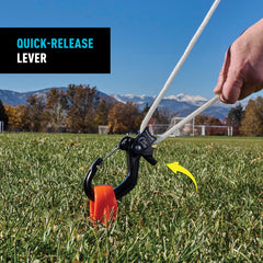 Nite Ize CamJam SlideLock cam mechanism feeds rope smoothly for even tension