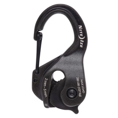 Nite Ize CamJam XT black cast aluminum body for durability.