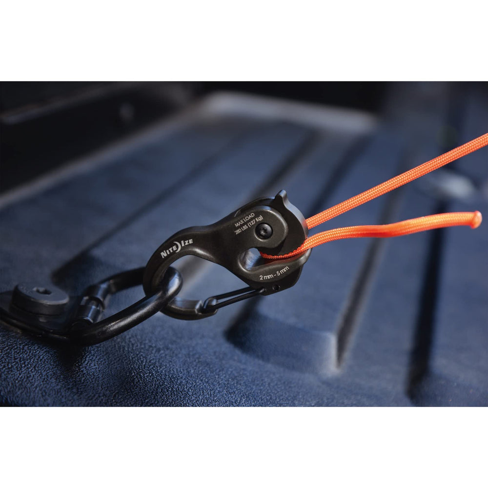 Nite Ize CamJam XT black ideal for heavy-load applications.