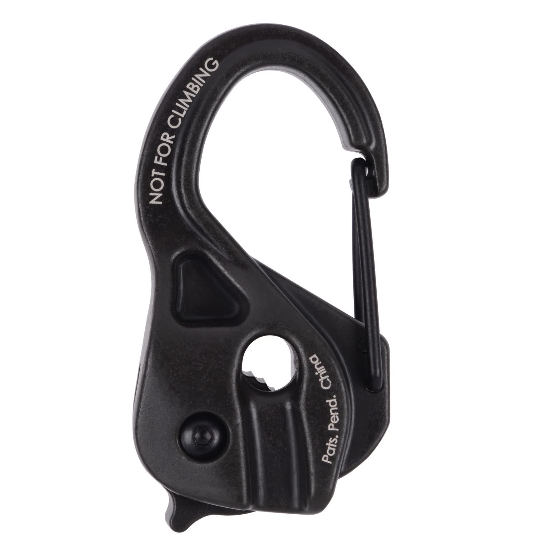 Nite Ize CamJam XT black loop system in use to secure bundles.