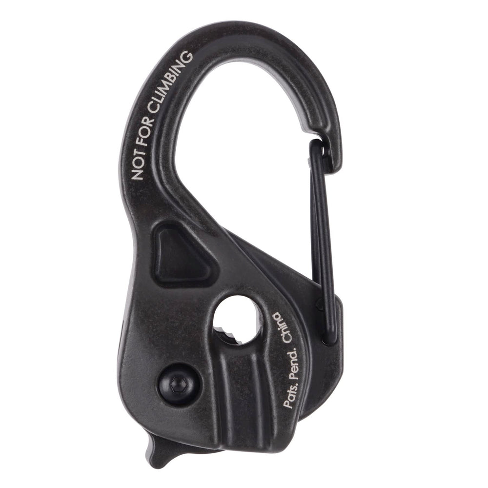 Nite Ize CamJam XT black loop system in use to secure bundles.
