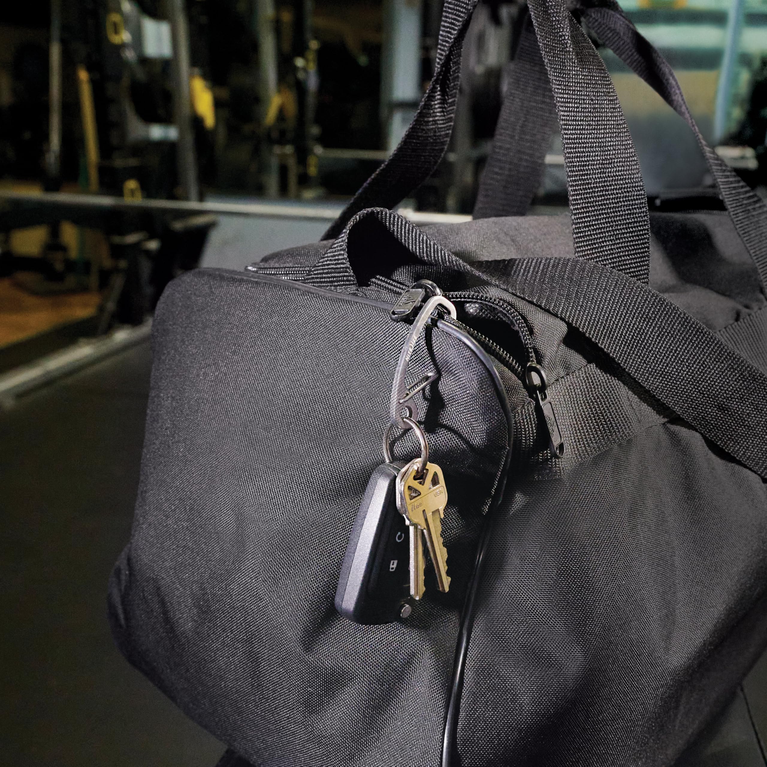 Nite Ize Deep Pocket showcases a compact 1-inch deep design for neat keys.