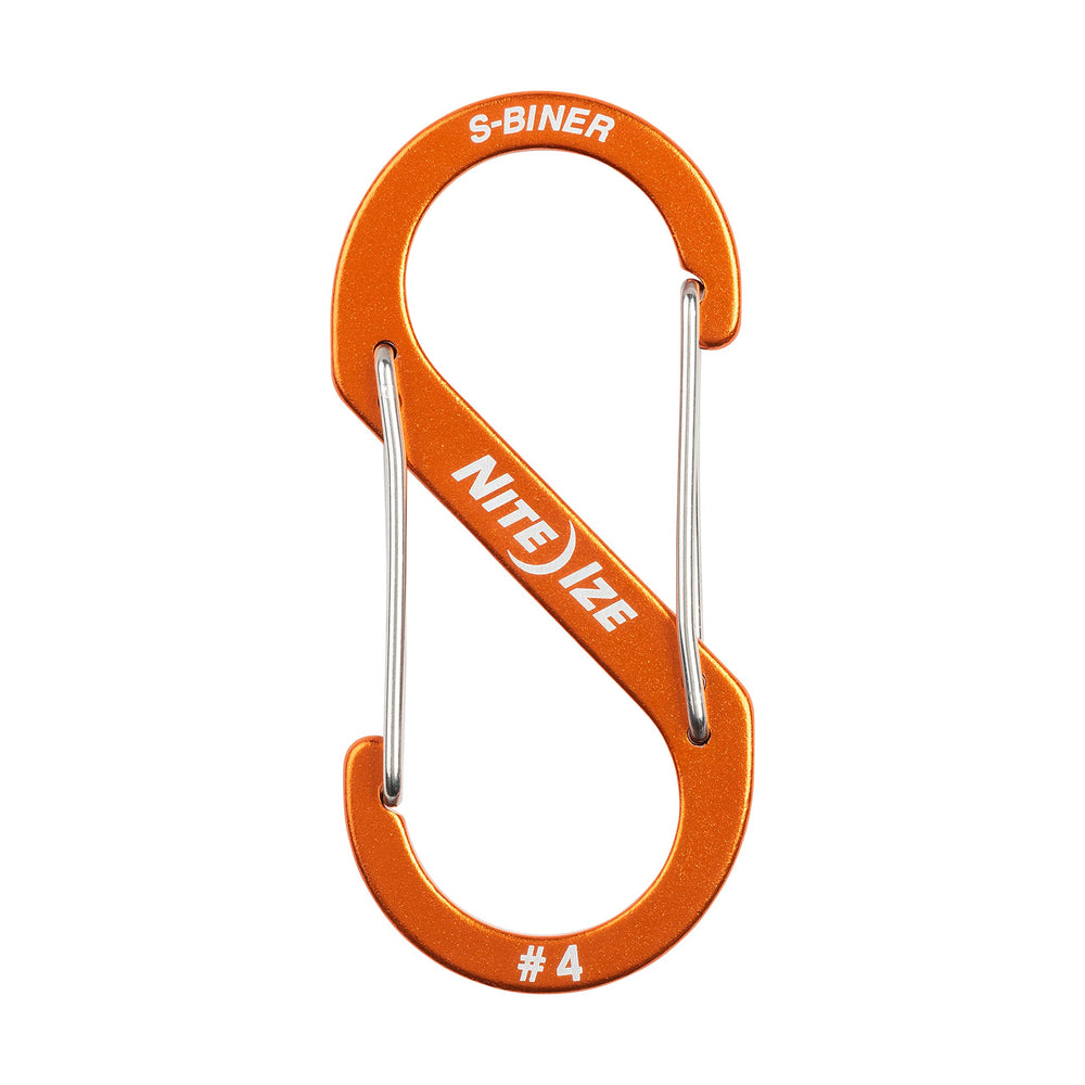 Nite Ize dual-gate aluminum S-Biner ready to attach keys or gear securely.