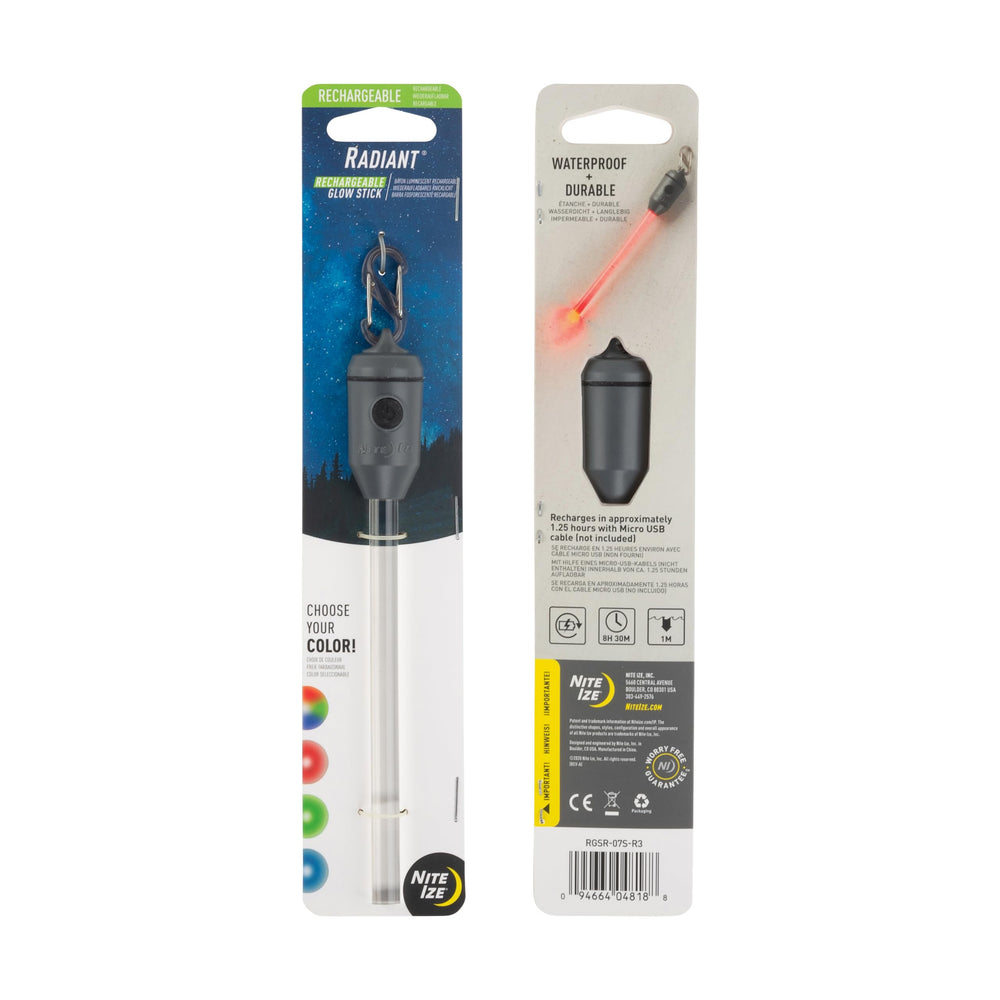 Nite Ize Glow Stick in outdoor dusk scene for visibility