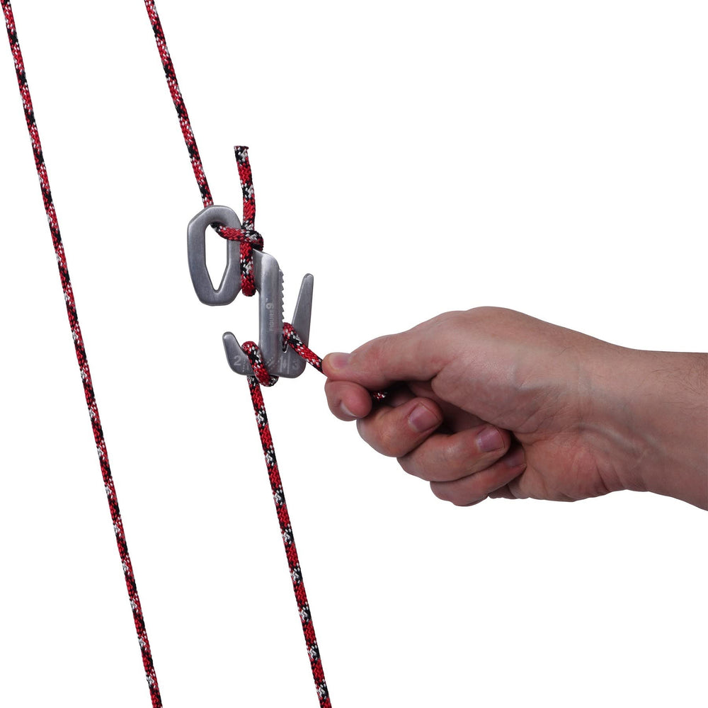 Nite Ize Figure 9 offers controlled release to prevent sudden unloading.