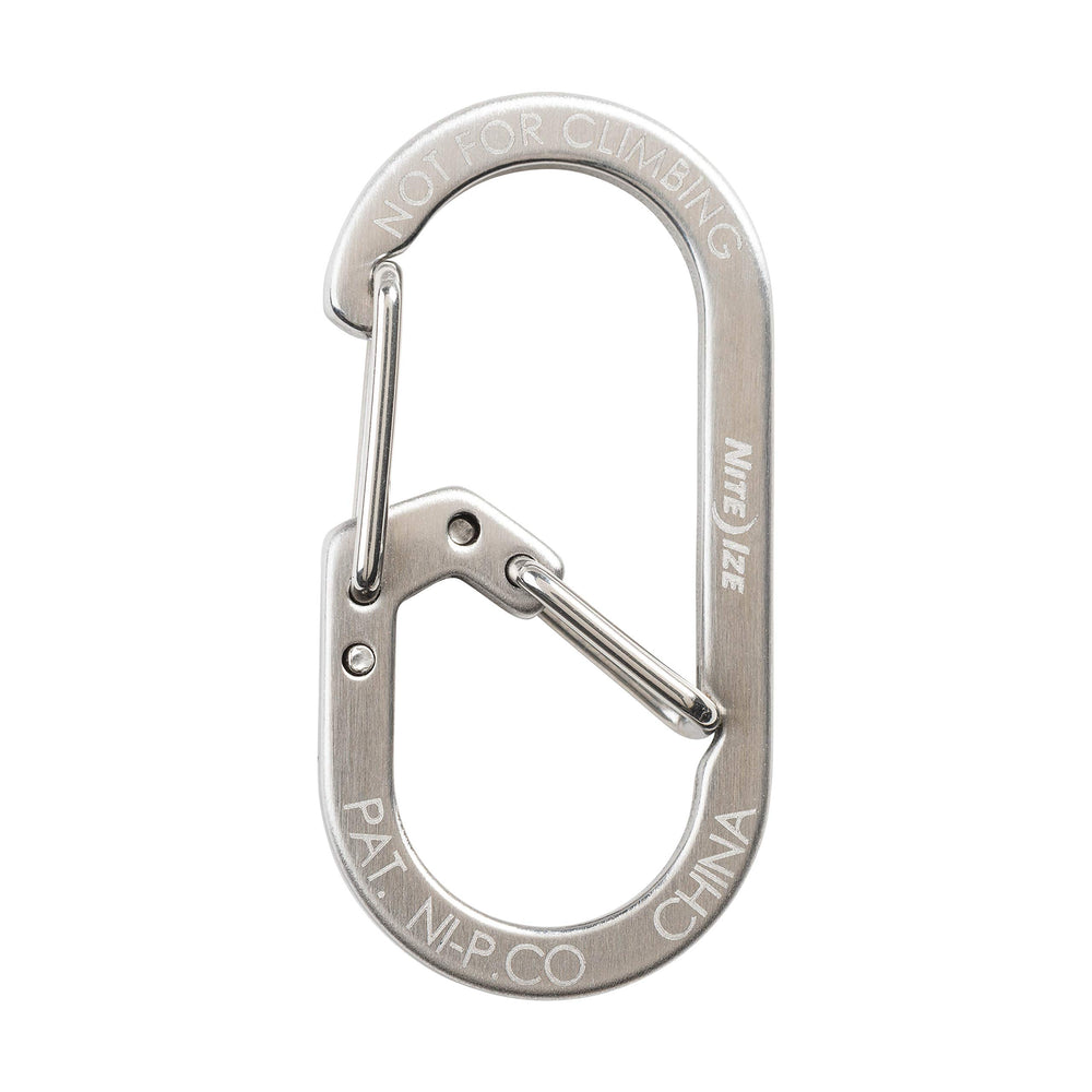 Nite Ize G-Series outer gate enables quick key swapping.