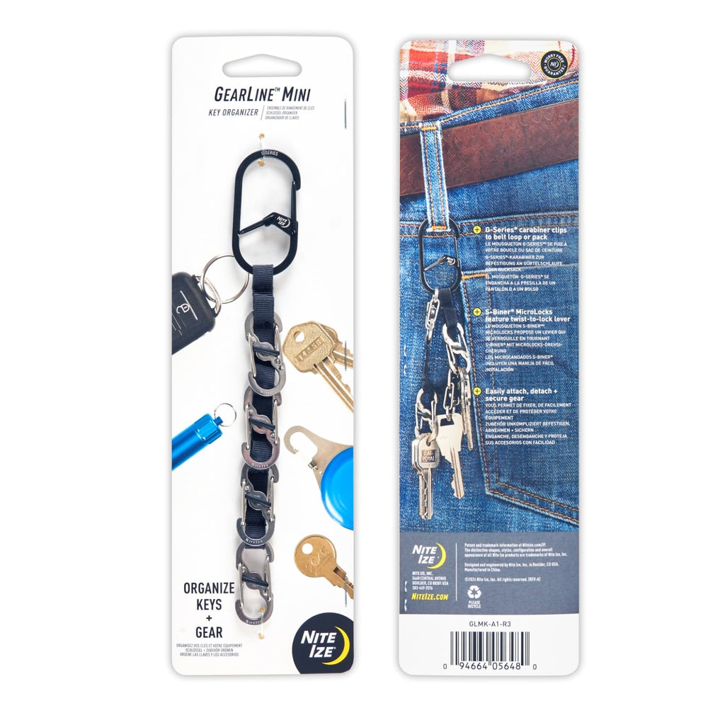 Nite Ize GearLine Mini compact design suits everyday carry and travel