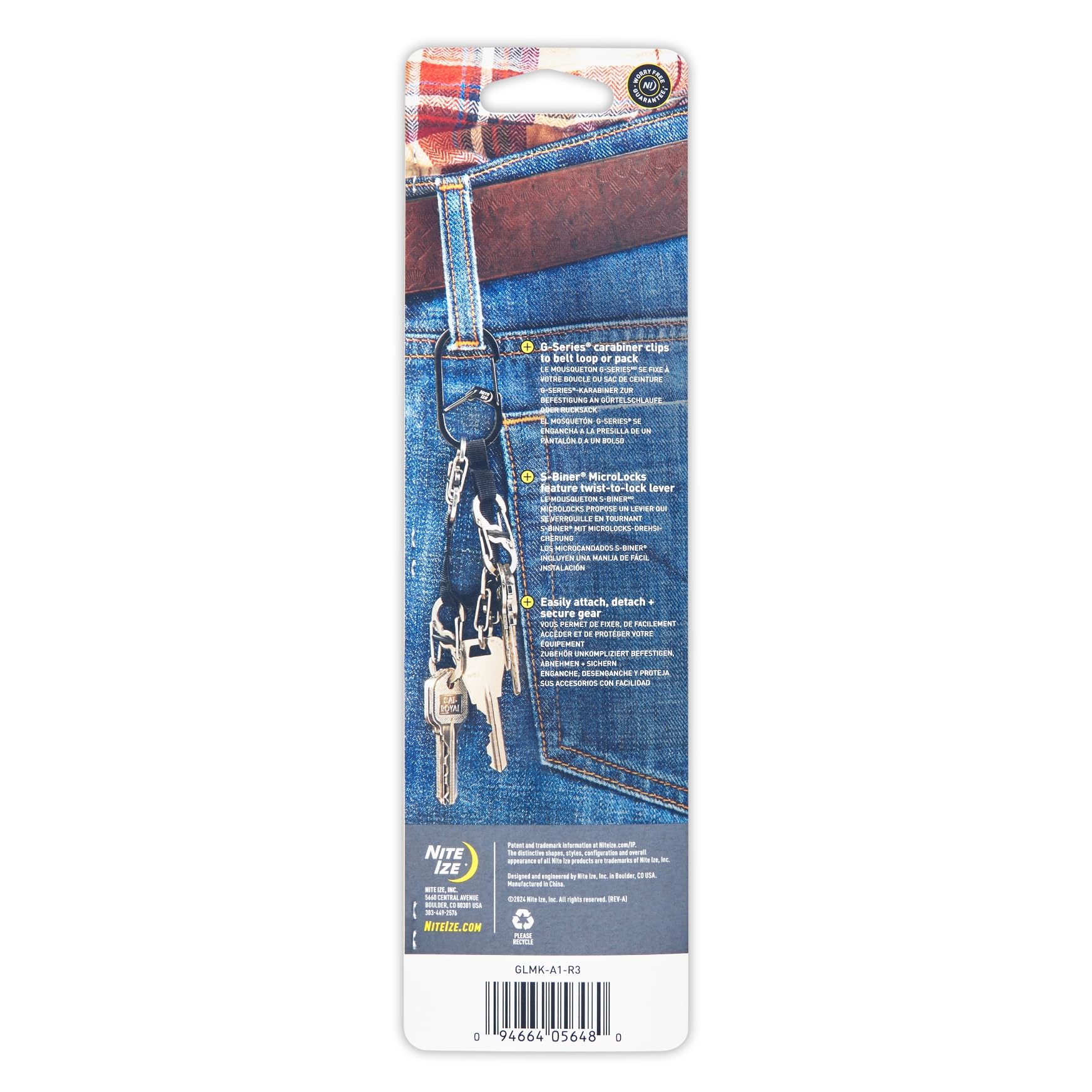 Nite Ize GearLine Mini stainless steel carabiners endure daily use