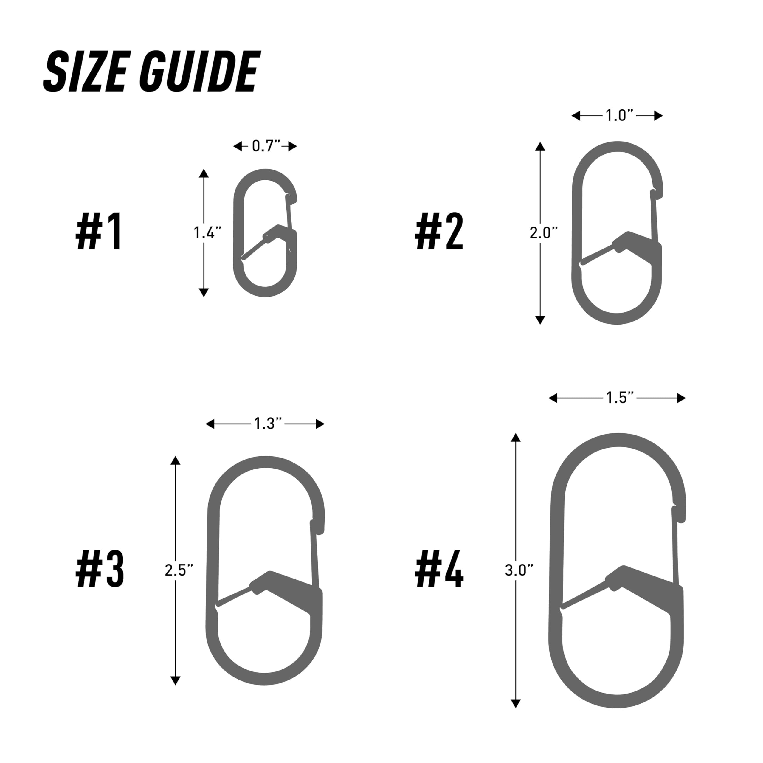 GS2-11-R6 carabiner clipped to belt loop for everyday accessibility