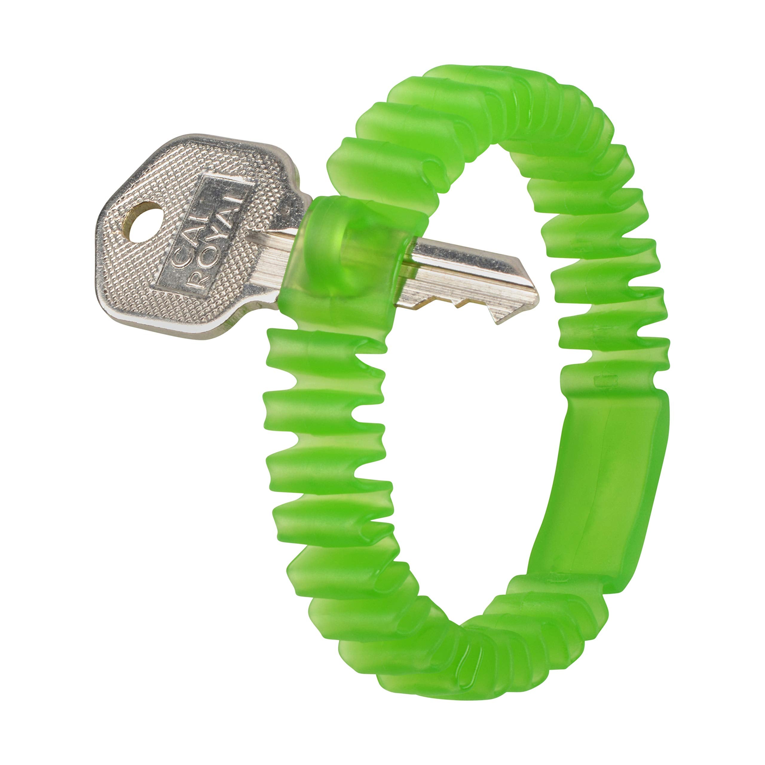 Nite Ize Key Band-It uses latex-free TPR for comfortable all-day wear