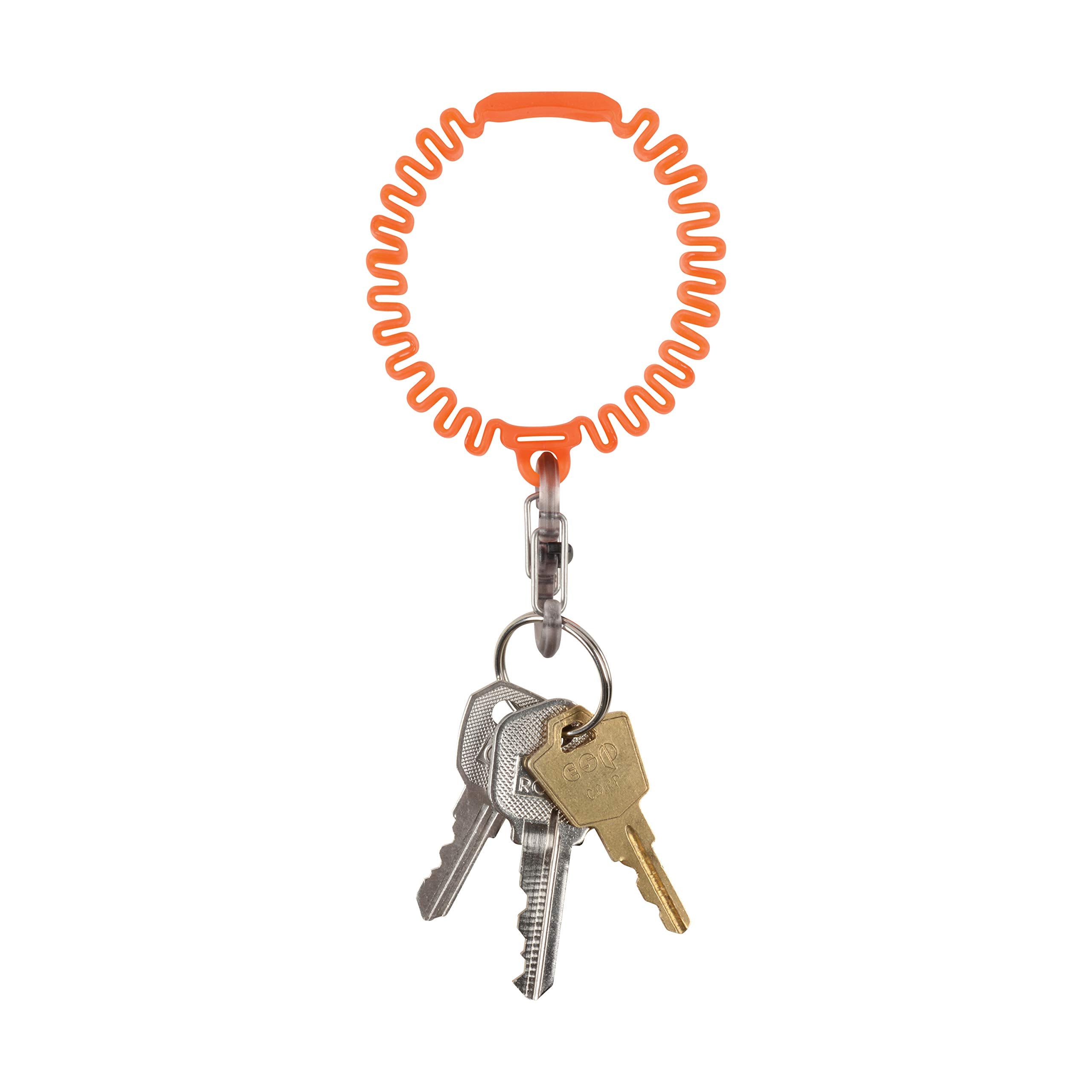 Nite Ize S-Biner MicroLock secures keys quickly and securely.