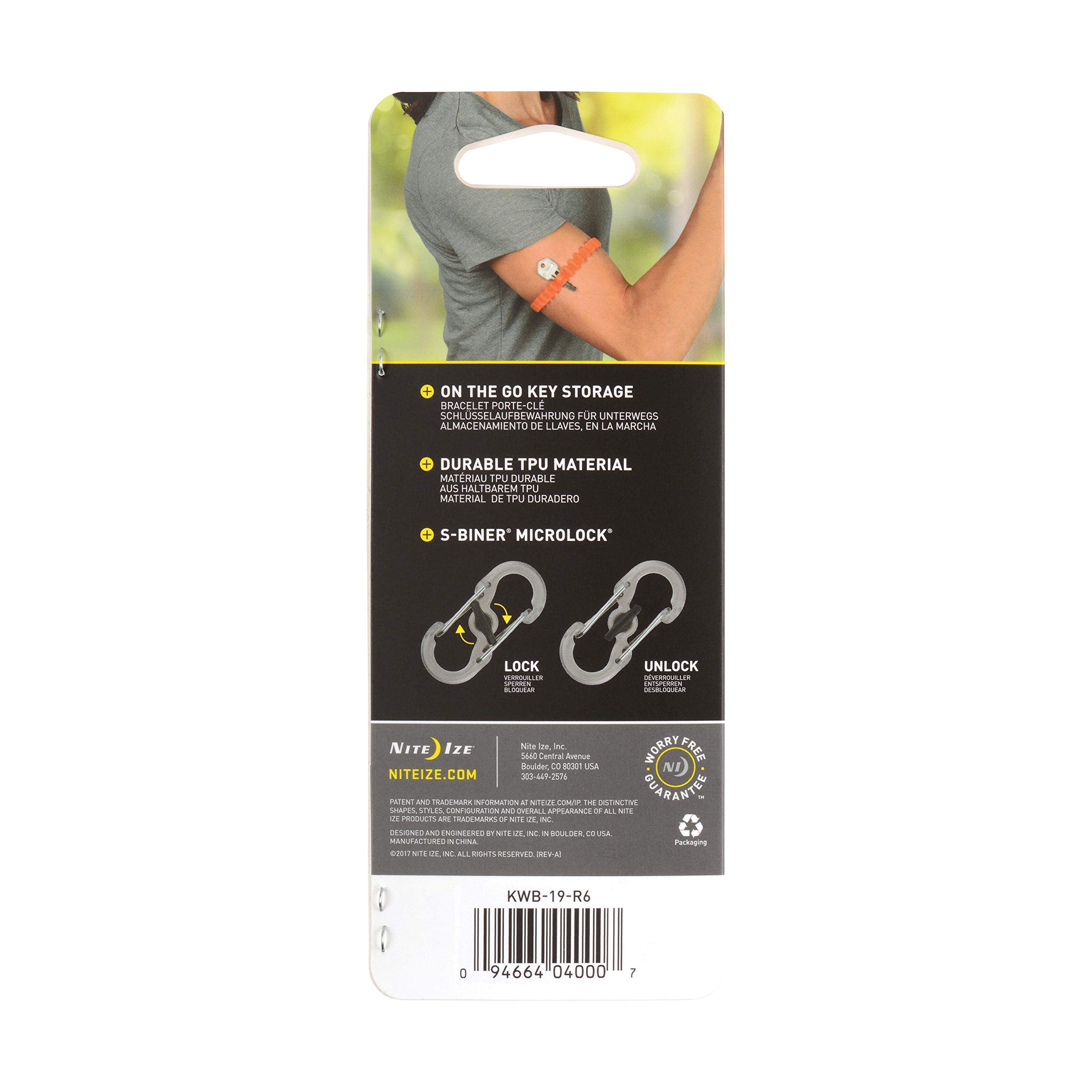Nite Ize Wristband design supports hands-free access during daily tasks.