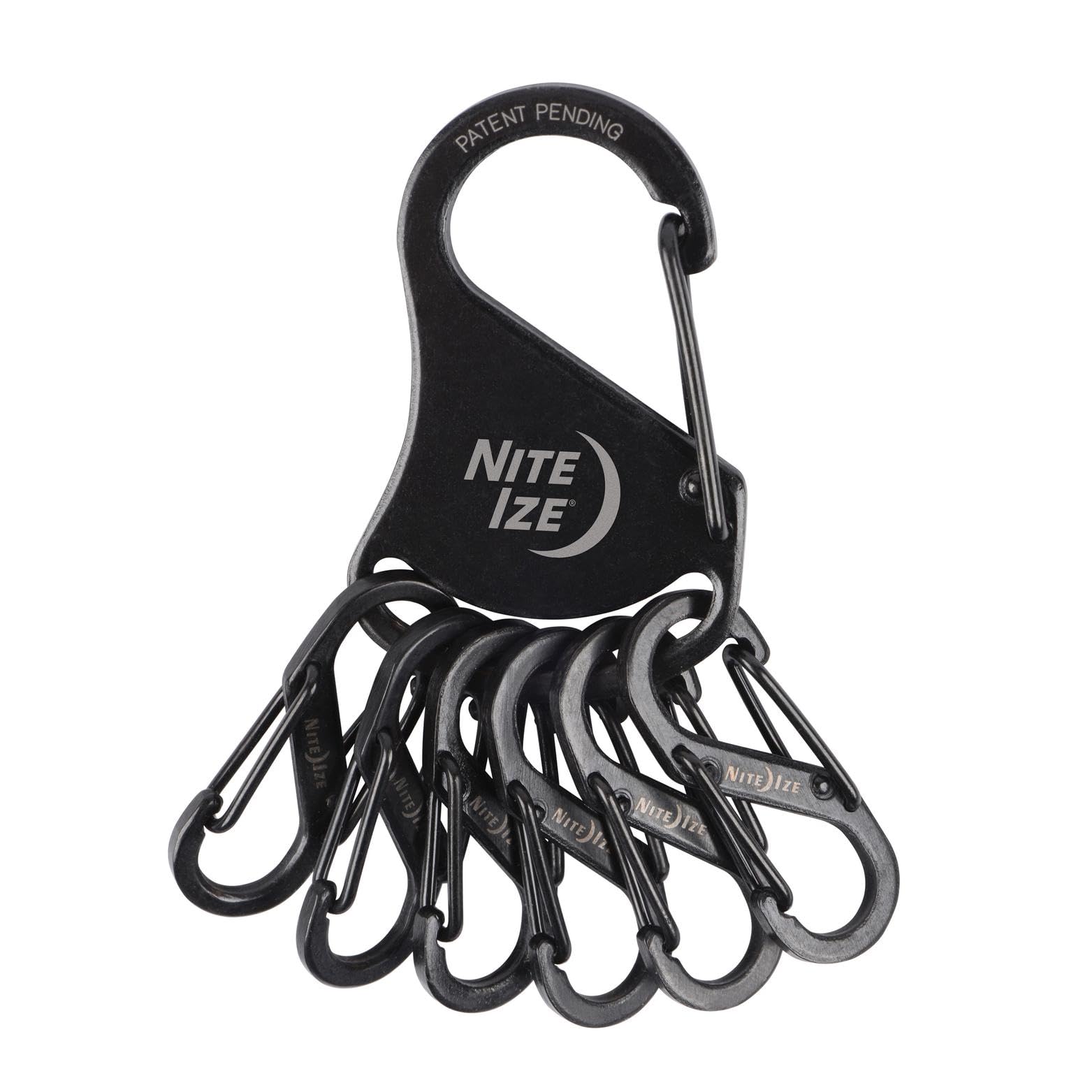 Sleek black finish on the Nite Ize KeyRack.