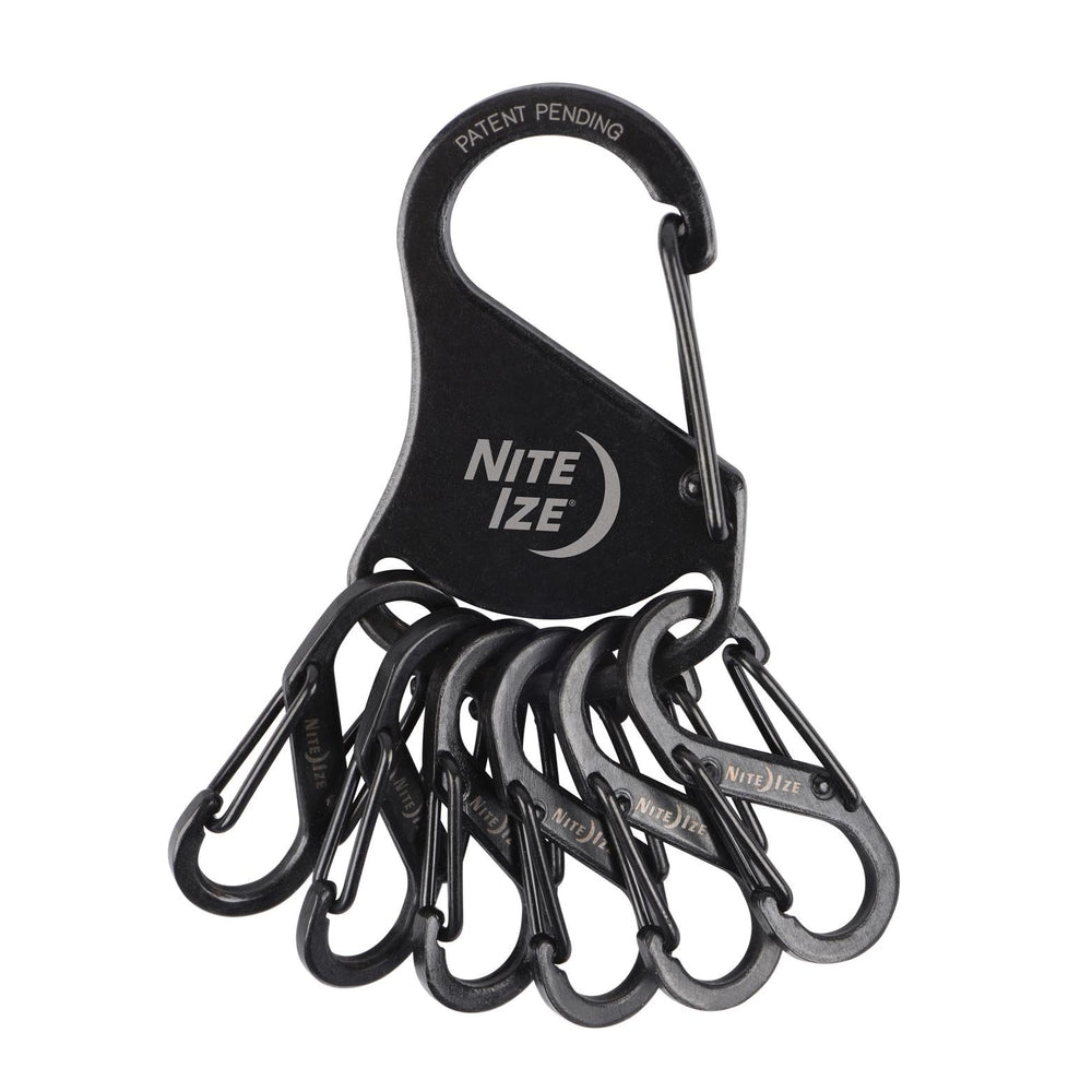 Sleek black finish on the Nite Ize KeyRack.
