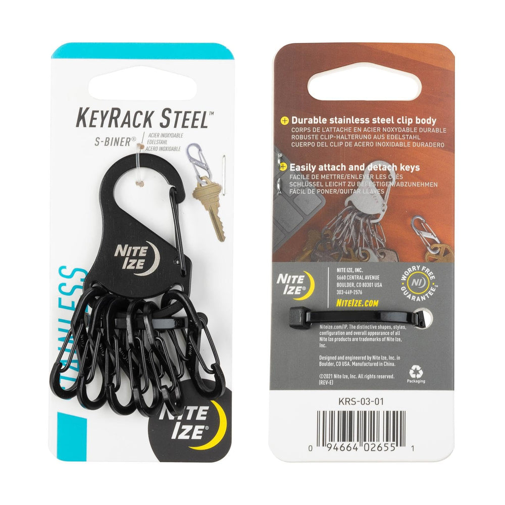 Compact, portable key organizer reduces clutter during daily tasks.