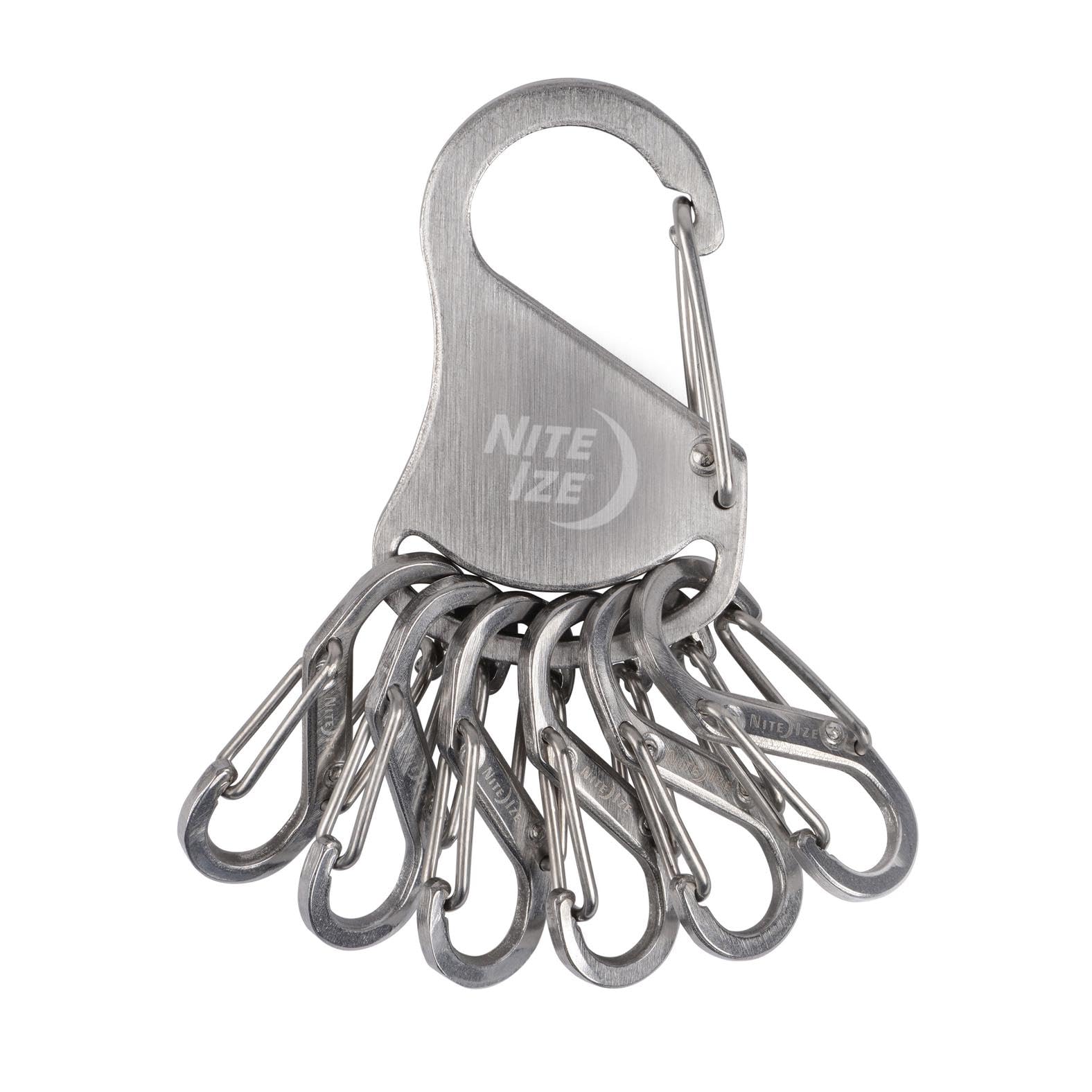 Nite Ize KeyRack Steel durable stainless steel construction for longevity.