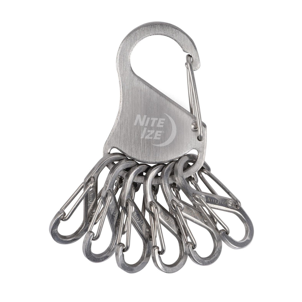 Nite Ize KeyRack Steel durable stainless steel construction for longevity.