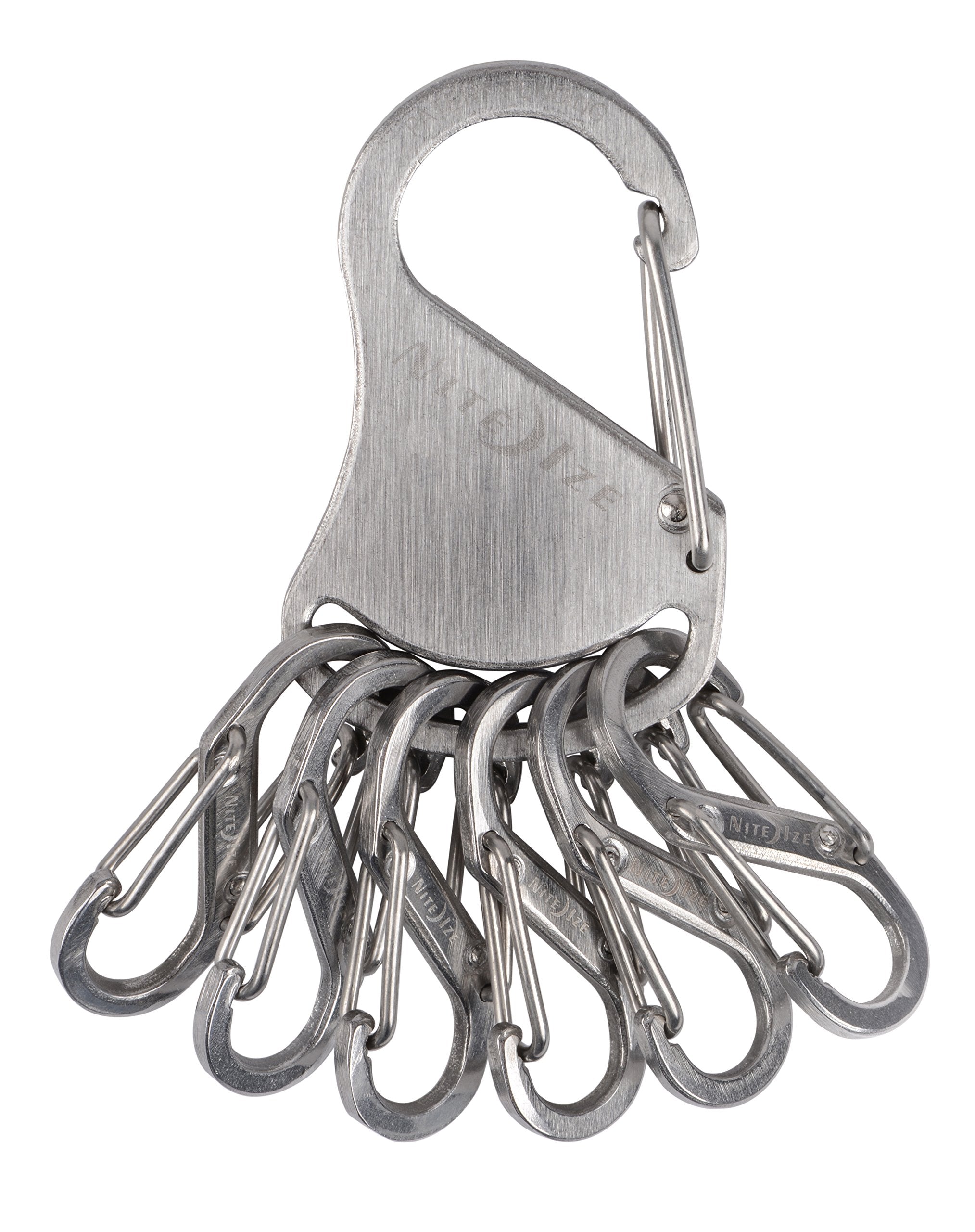 Nite Ize KeyRack Steel solid loop holds six S-Biners.