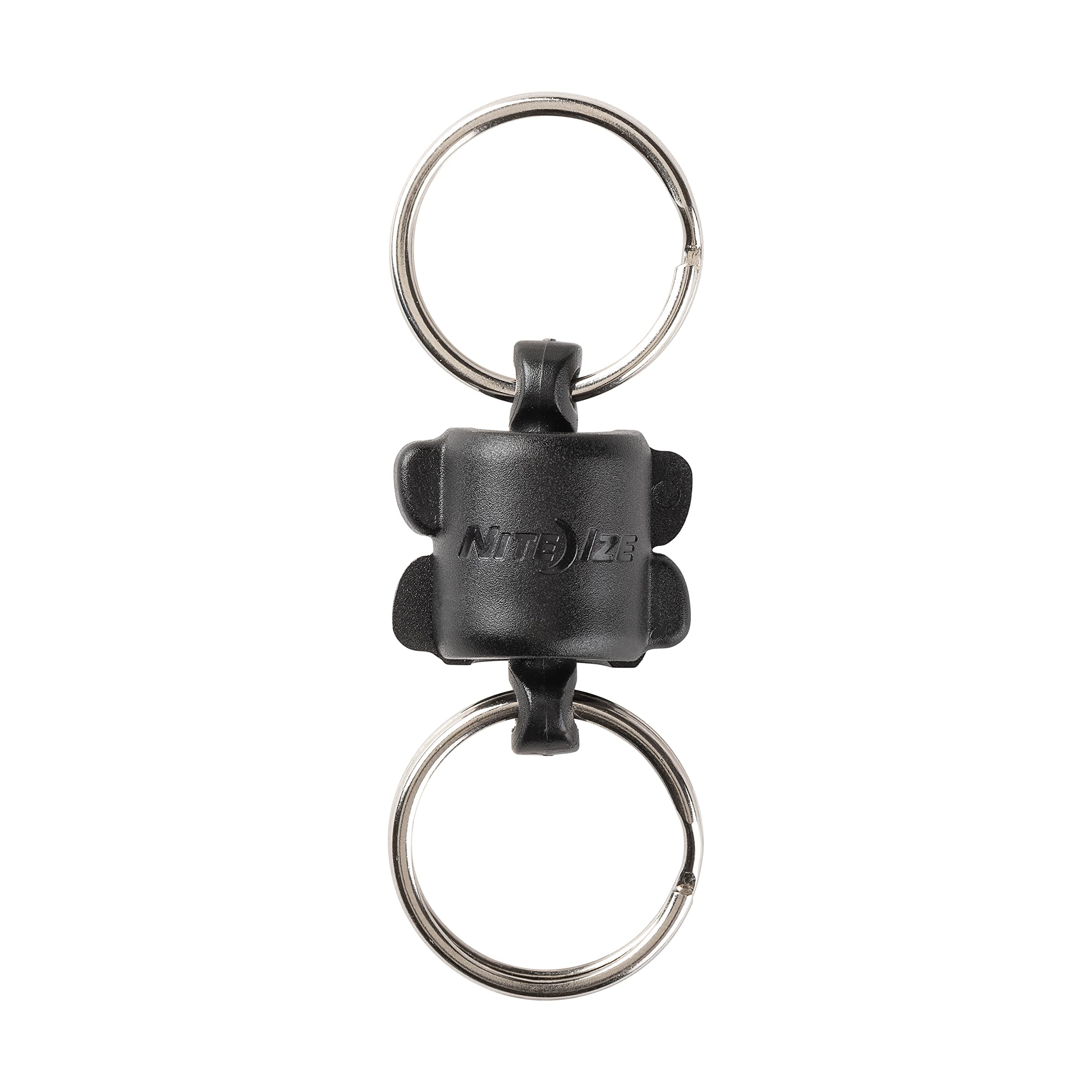 Nite Ize KeyRing 360 side view highlights compact, lightweight carry.