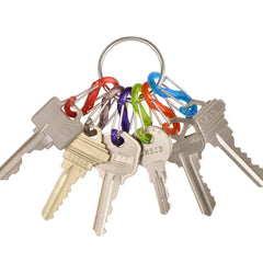 Nite Ize KRG-03-01 secure attachment to rings and belts for easy carry.