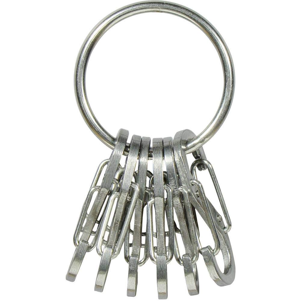 Nite Ize NI-KRGS-11-R3 key ring attached to belt loop for quick access