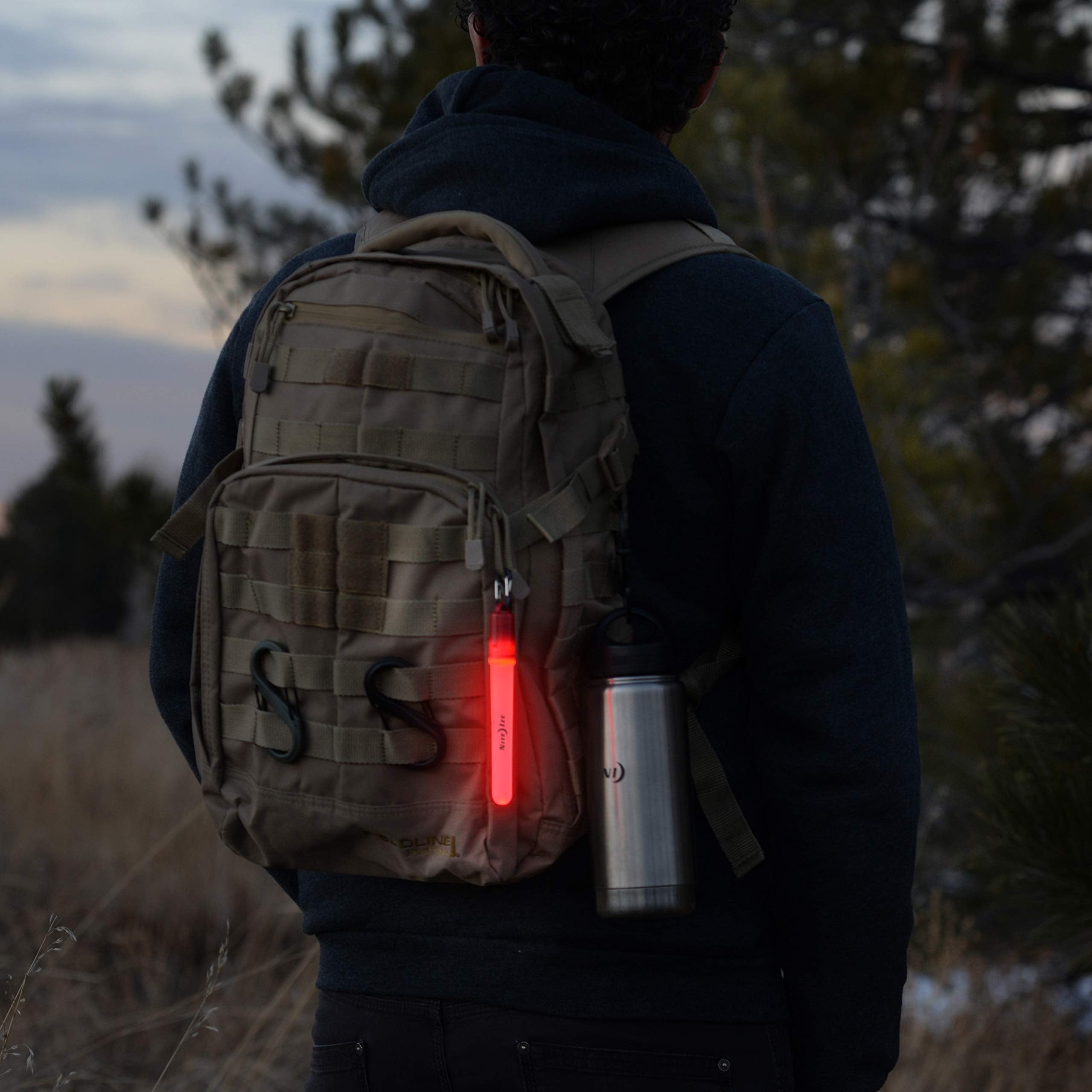 Nite Ize LED Mini Glowstick orange color options for versatile signaling.