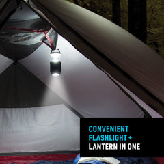 Nite Ize Radiant 200 down-light mode delivering focused campsite illumination