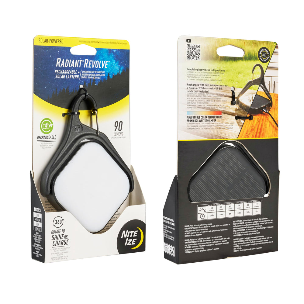 Nite Ize Radiant Revolve carabiner clip attachment for packs or tents
