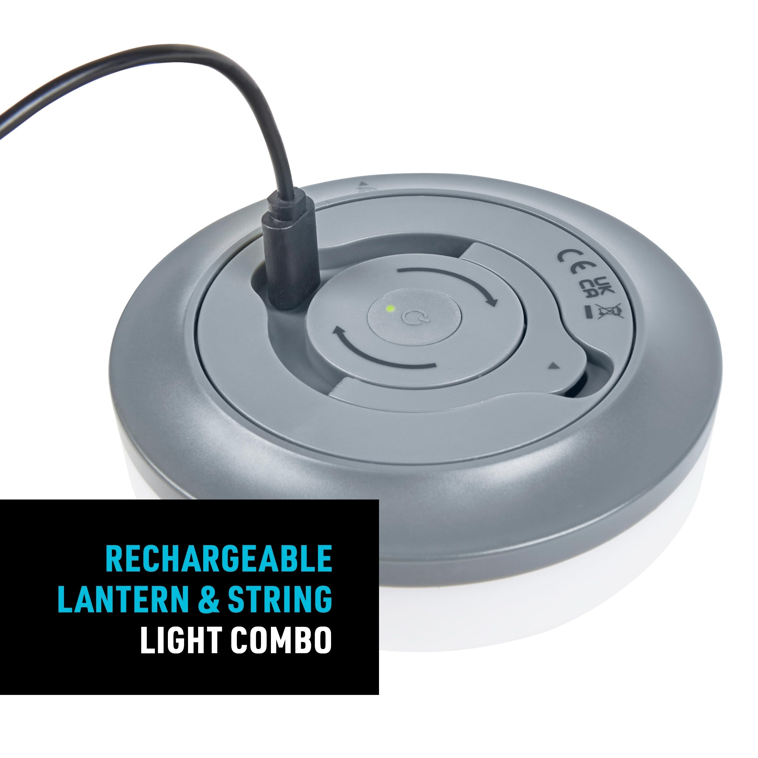 Nite Ize Radiant Starlit Disc-O Select modes shown for ambient customization.