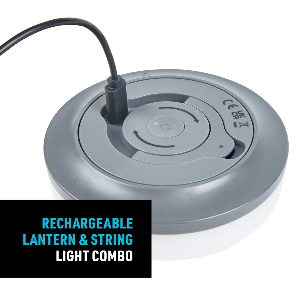 Nite Ize Radiant Starlit Disc-O Select modes shown for ambient customization.
