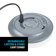 Nite Ize Radiant Starlit Disc-O Select modes shown for ambient customization.