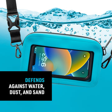 Nite Ize RunOff interior anchors securing phone and keys