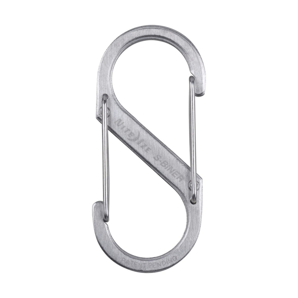 Nite Ize S-Biner #3 Stainless dimensions, compact size for versatile uses.