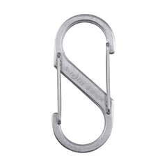 Nite Ize S-Biner #3 Stainless dimensions, compact size for versatile uses.