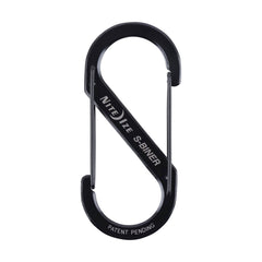 Nite Ize S-Biner #5 in-use with bags and gear for quick secure connections.