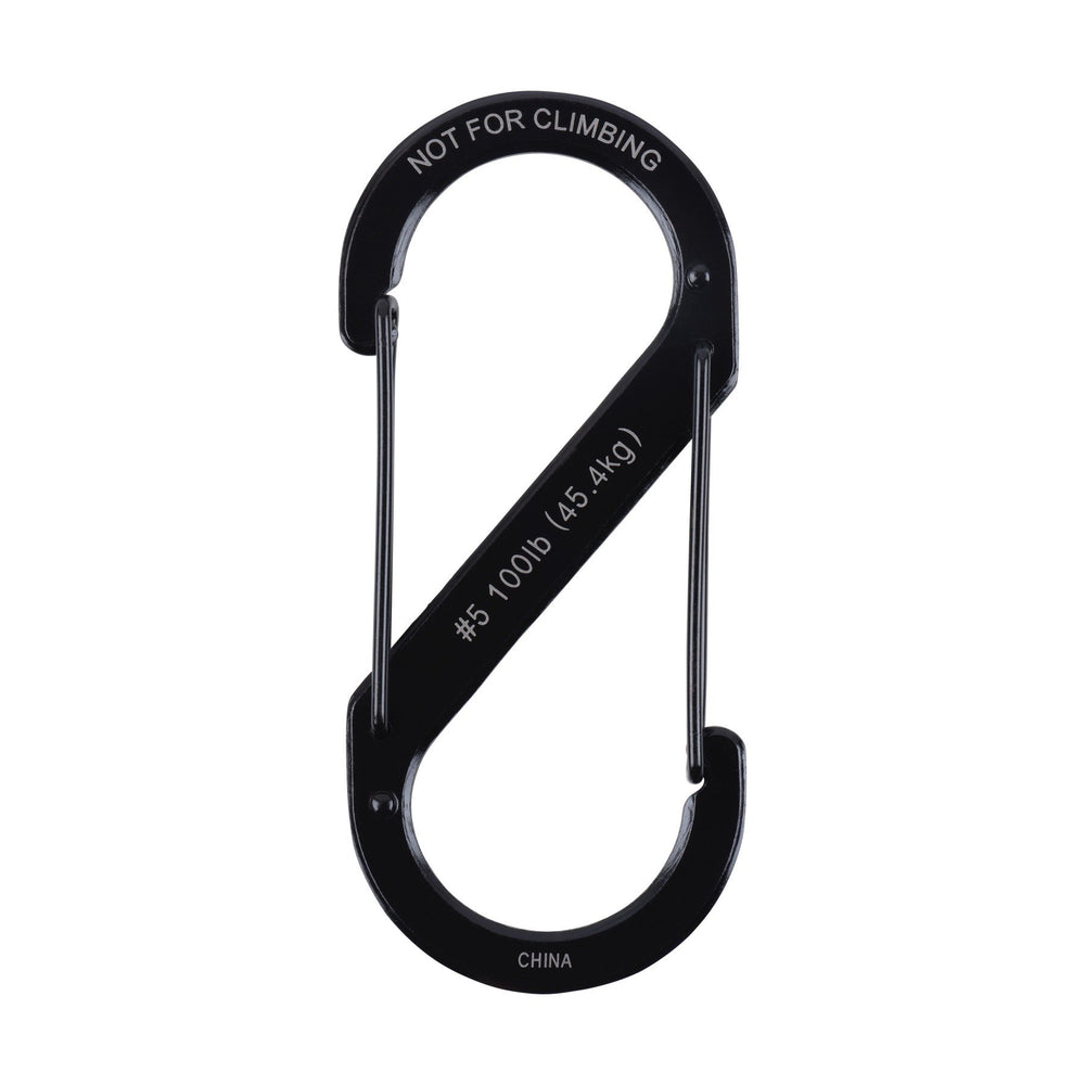 Nite Ize S-Biner #5 mid-size for medium tasks like hanging a small tool.